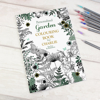 Personalised Gardening Colouring Book - Shop Personalised Gifts