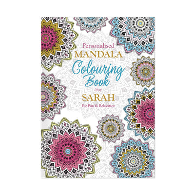 Personalised Mandala Colouring Book - Shop Personalised Gifts