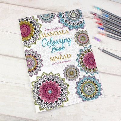 Personalised Mandala Colouring Book - Shop Personalised Gifts