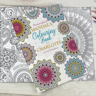 Personalised Mandala Colouring Book - Shop Personalised Gifts