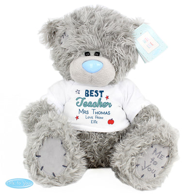 Personalised Me to You Teddy Bear with Best Teacher T-Shirt - Shop Personalised Gifts
