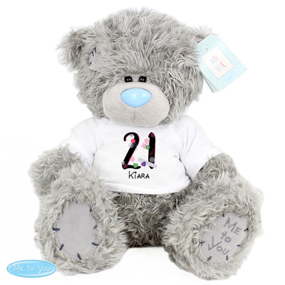 Personalised Me to You Teddy Bear with Big Age Birthday T-Shirt - Shop Personalised Gifts