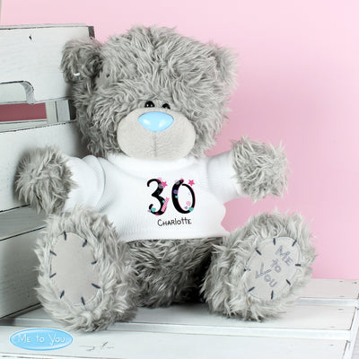 Personalised Me to You Teddy Bear with Big Age Birthday T-Shirt - Shop Personalised Gifts