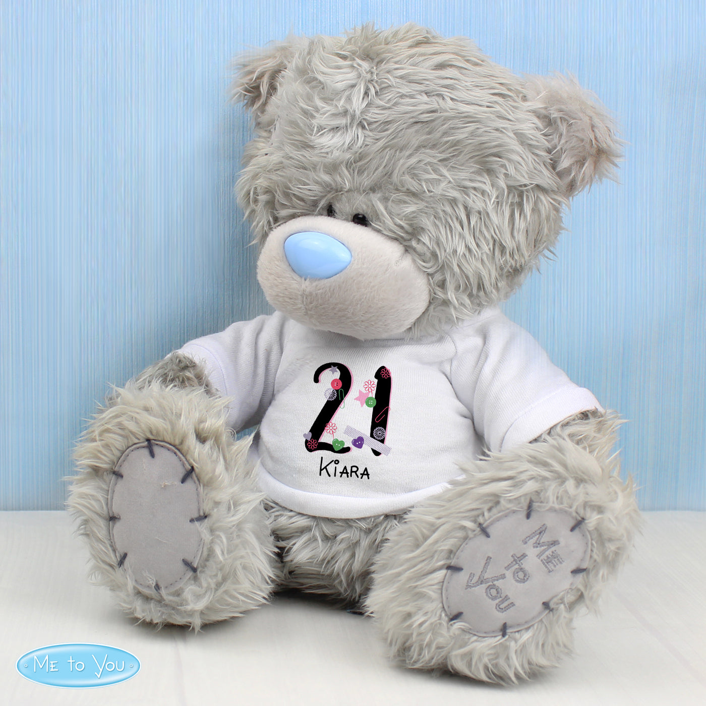 Personalised Me to You Teddy Bear with Big Age Birthday T-Shirt - Shop Personalised Gifts