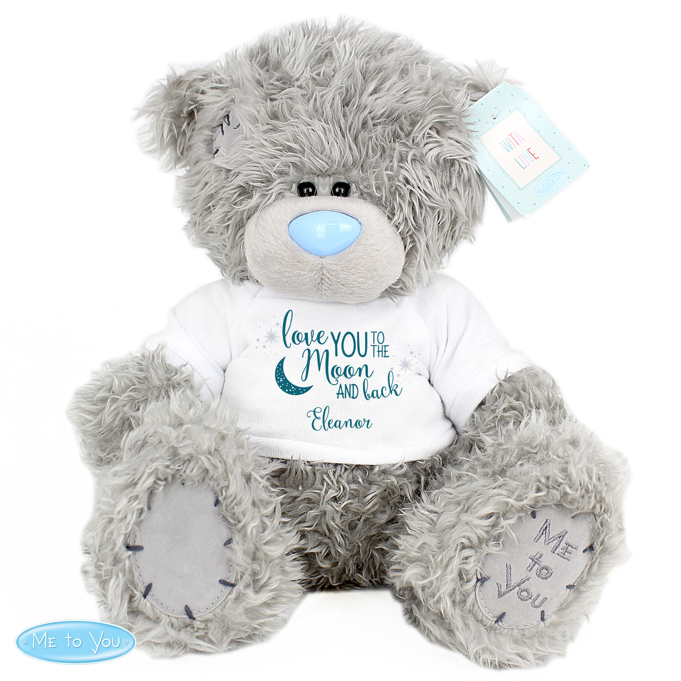 Personalised Me to You Teddy Bear with 'To the Moon and Back' T-Shirt - Shop Personalised Gifts
