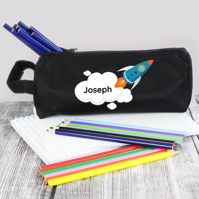 Personalised Rocket Pencil Case - Shop Personalised Gifts