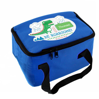 Personalised 'Be Roarsome' Dinosaur Insulated Lunch Bag - Shop Personalised Gifts