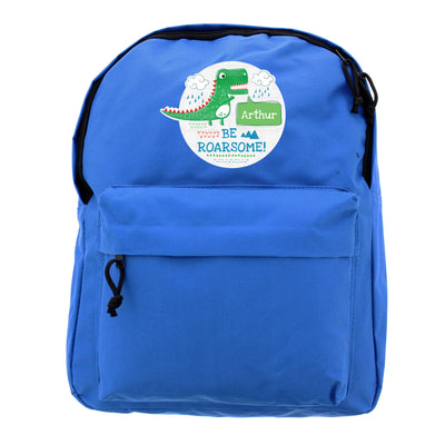 Personalised 'Be Roarsome' Dinosaur Backpack - Shop Personalised Gifts