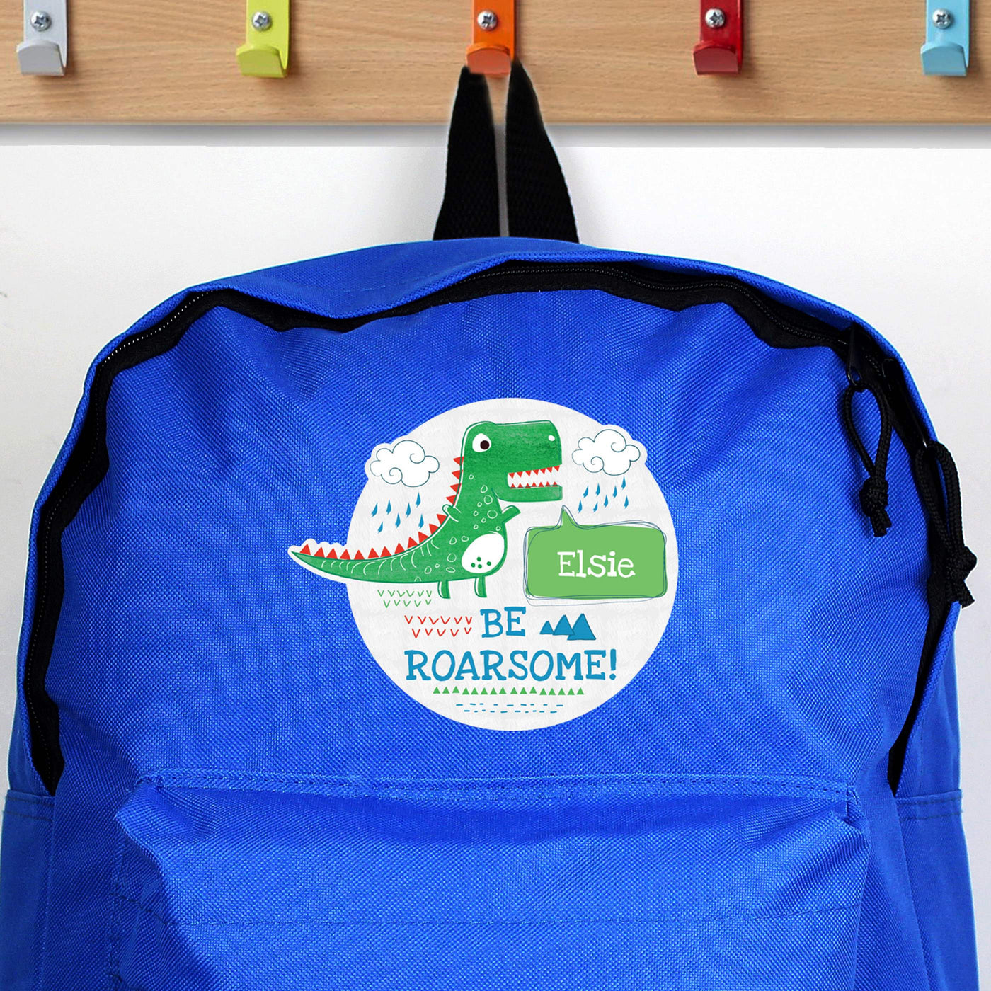 Personalised 'Be Roarsome' Dinosaur Backpack - Shop Personalised Gifts