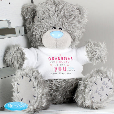 Personalised Me To You If...Were Flowers Teddy Bear - Shop Personalised Gifts