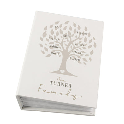 Personalised Family Tree 6x4 Photo Album with Sleeves - Shop Personalised Gifts