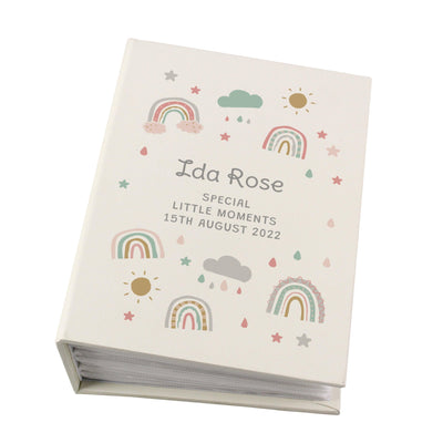 Personalised Rainbow 6x4 Photo Album with Sleeves - Shop Personalised Gifts