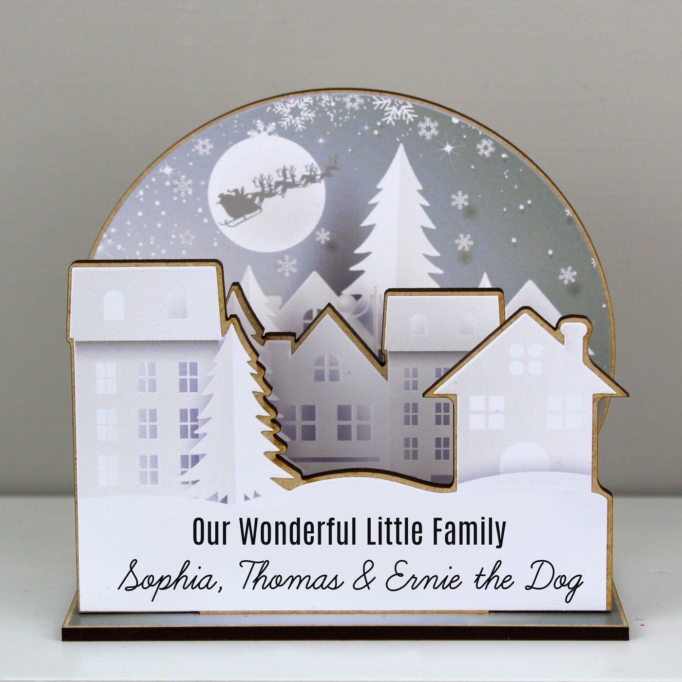 Personalised Make Your Own Town 3D Decoration Kit - Shop Personalised Gifts