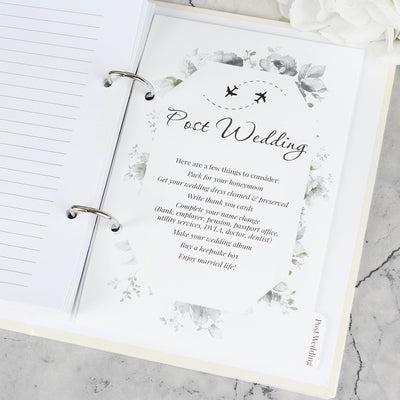 Personalised Floral Watercolour Wedding Planner - Shop Personalised Gifts