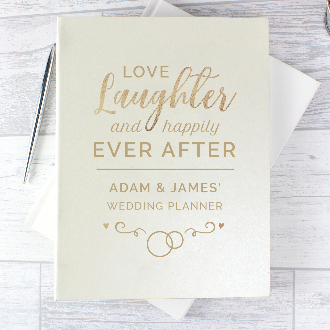 Personalised Happily Ever After Wedding Planner - Shop Personalised Gifts