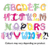 Personalised Pink Animal Alphabet Drinks Bottle