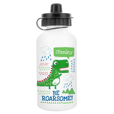 Personalised 'Be Roarsome' Dinosaur Drinks Bottle - Shop Personalised Gifts