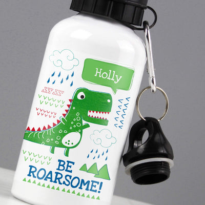 Personalised 'Be Roarsome' Dinosaur Drinks Bottle - Shop Personalised Gifts
