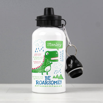 Personalised 'Be Roarsome' Dinosaur Drinks Bottle - Shop Personalised Gifts