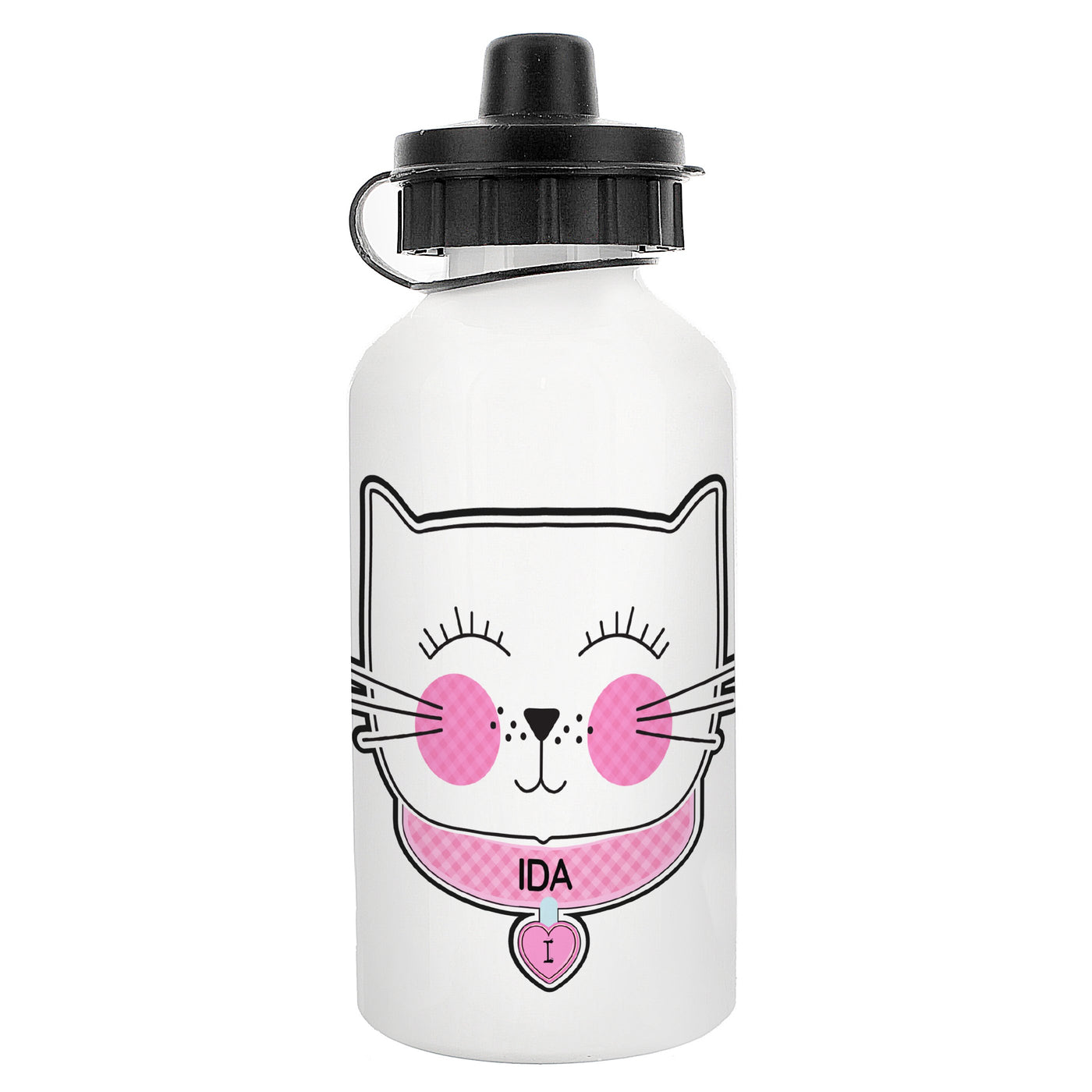 Personalised Cute Cat Drinks Bottle - Shop Personalised Gifts