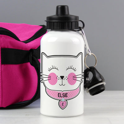 Personalised Cute Cat Drinks Bottle - Shop Personalised Gifts
