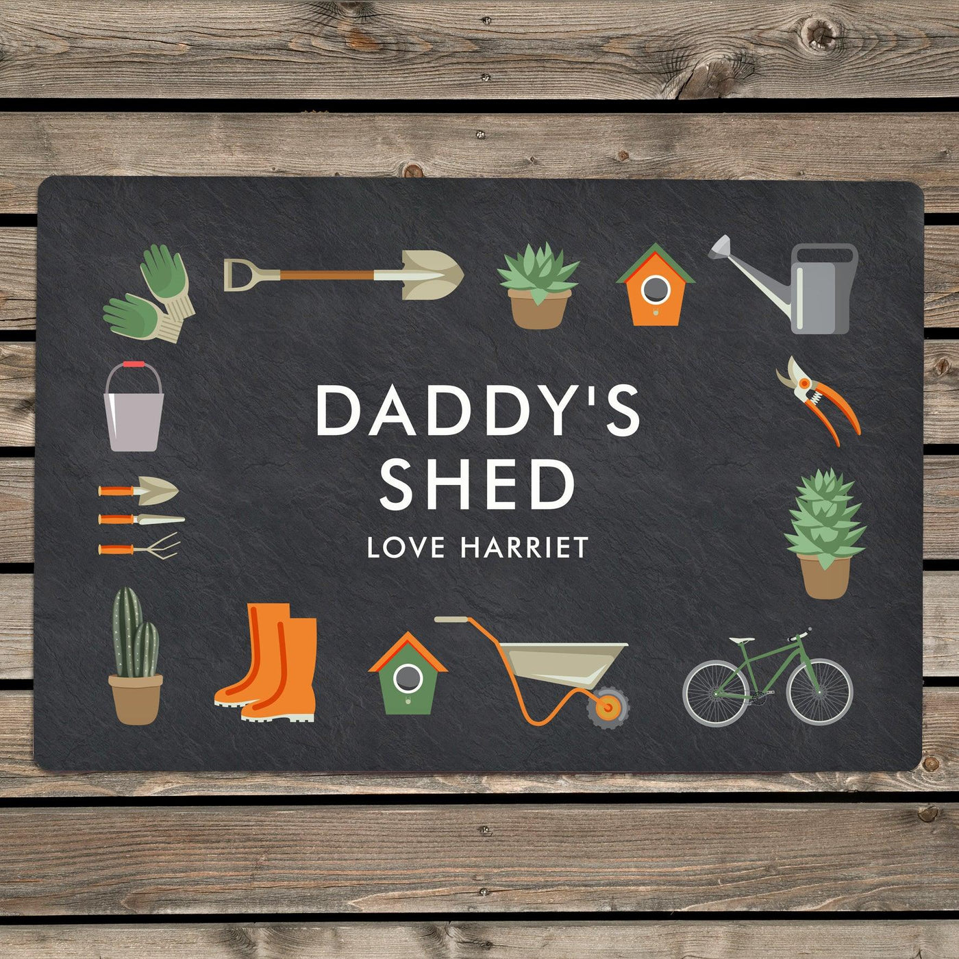 Personalised Gardening Metal Sign - Shop Personalised Gifts