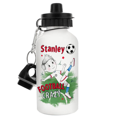 Personalised Football Crazy Drinks Bottle - Shop Personalised Gifts
