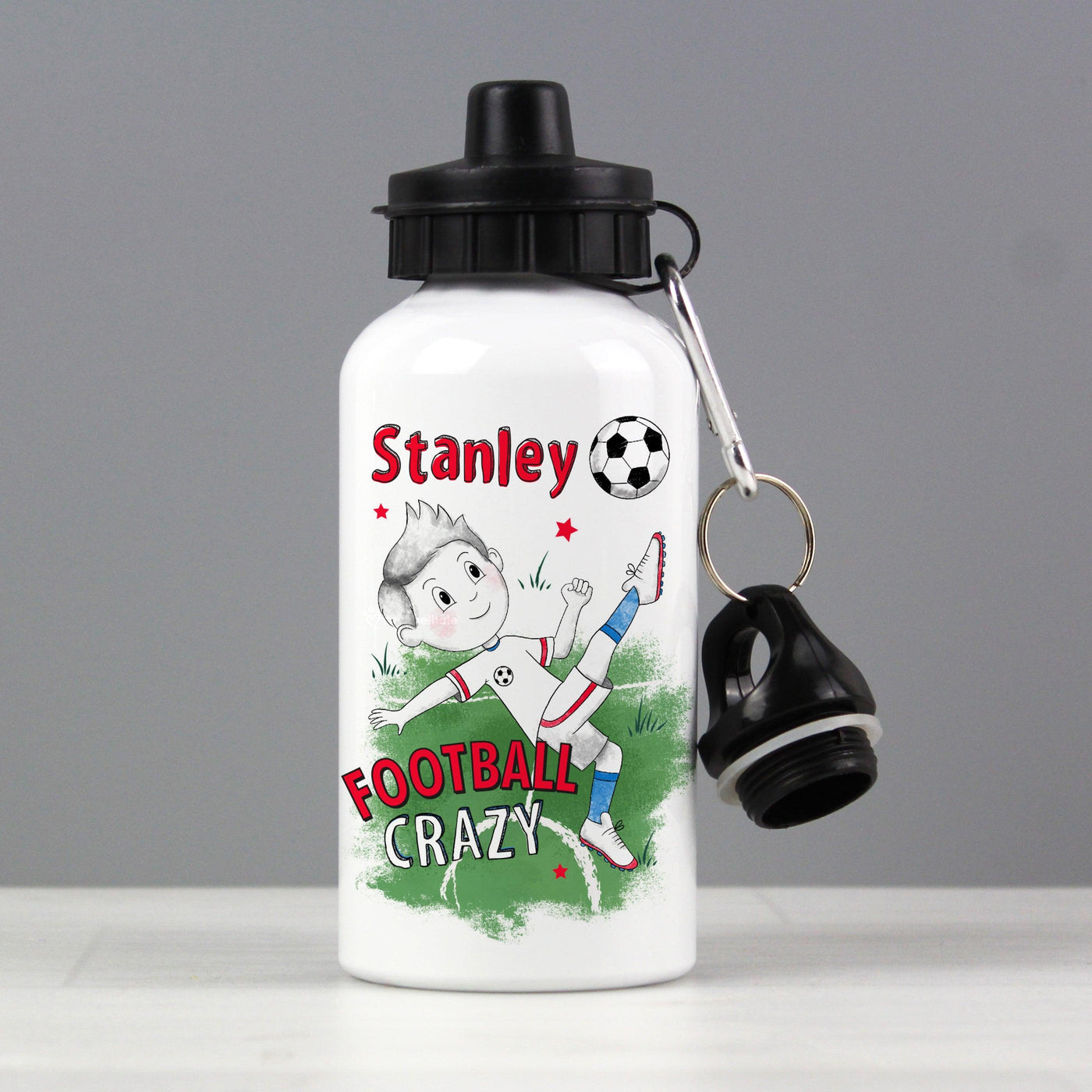 Personalised Football Crazy Drinks Bottle - Shop Personalised Gifts