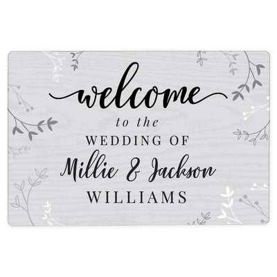 Personalised Welcome Metal Sign - Shop Personalised Gifts