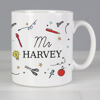 Personalised School Teachers Ceramic Mug - Shop Personalised Gifts