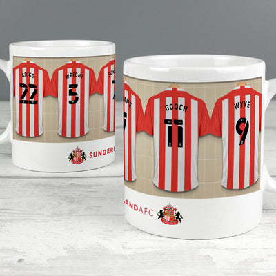 Personalised Sunderland AFC Dressing Room Ceramic Mug - Shop Personalised Gifts