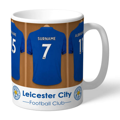 Personalised Leicester City FC Dressing Room Ceramic Mug - Shop Personalised Gifts