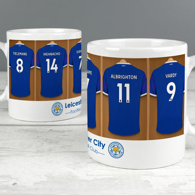 Personalised Leicester City FC Dressing Room Ceramic Mug - Shop Personalised Gifts