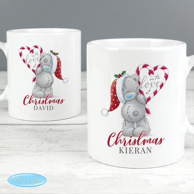 Personalised Me To You 'With Love At Christmas' Couples Ceramic Mug Set - Shop Personalised Gifts