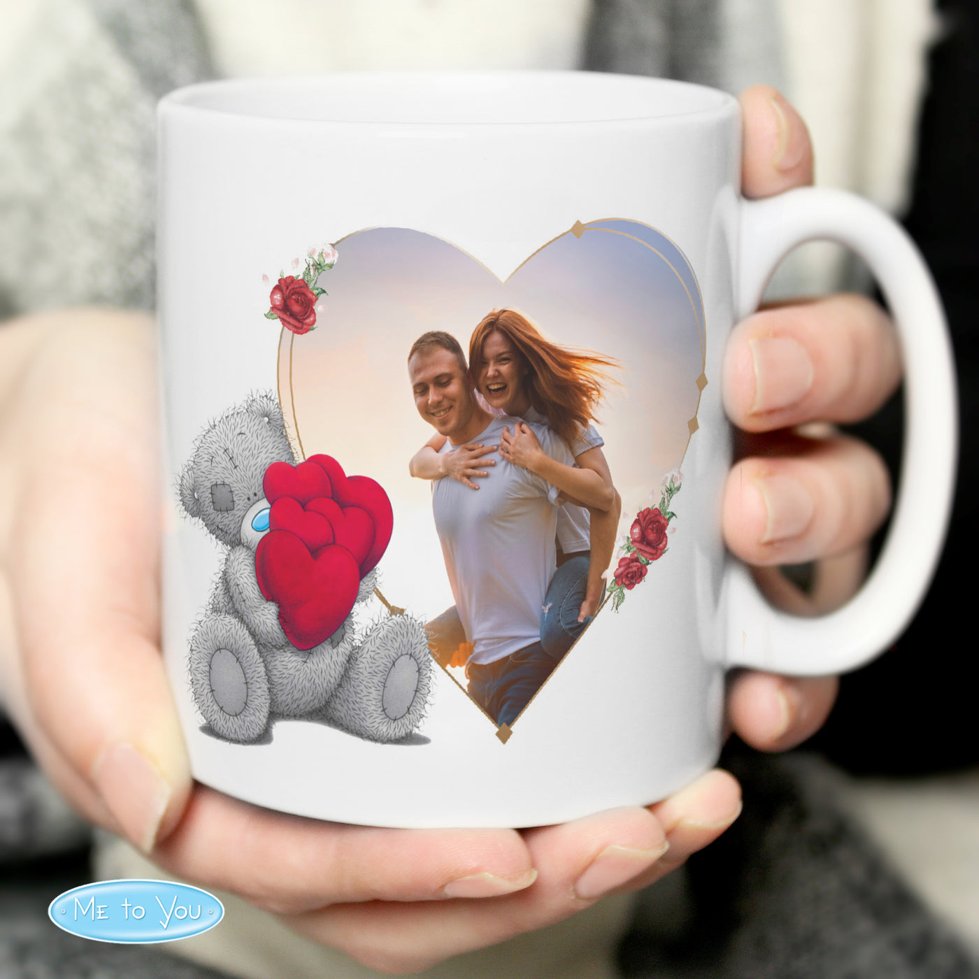 Personalised Me To You Valentines Photo Upload Ceramic Mug