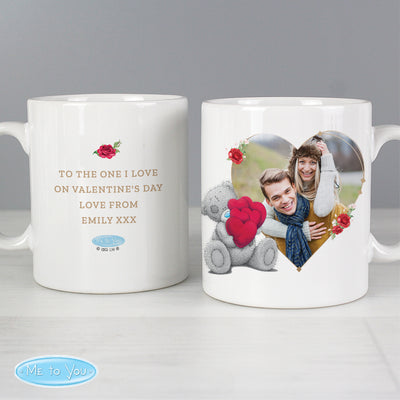 Personalised Me To You Valentines Photo Upload Ceramic Mug