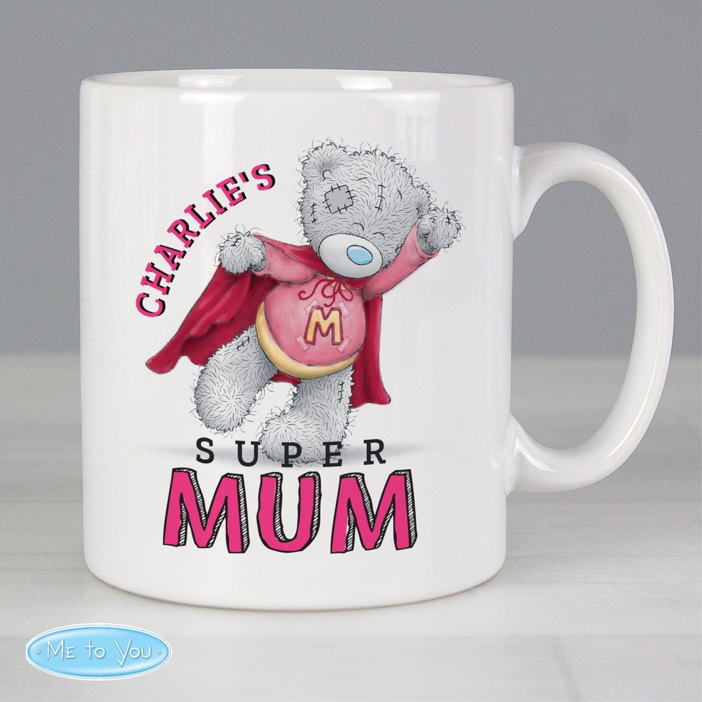 Personalised Me To You Super Mum Ceramic Mug - Shop Personalised Gifts