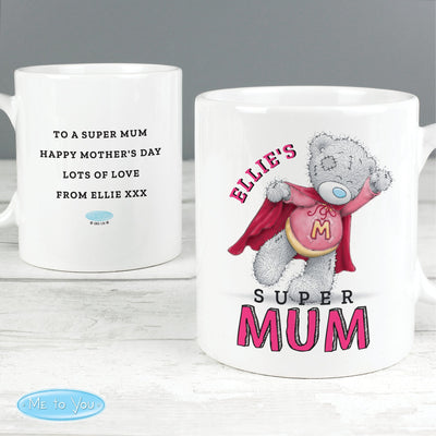 Personalised Me To You Super Mum Ceramic Mug - Shop Personalised Gifts