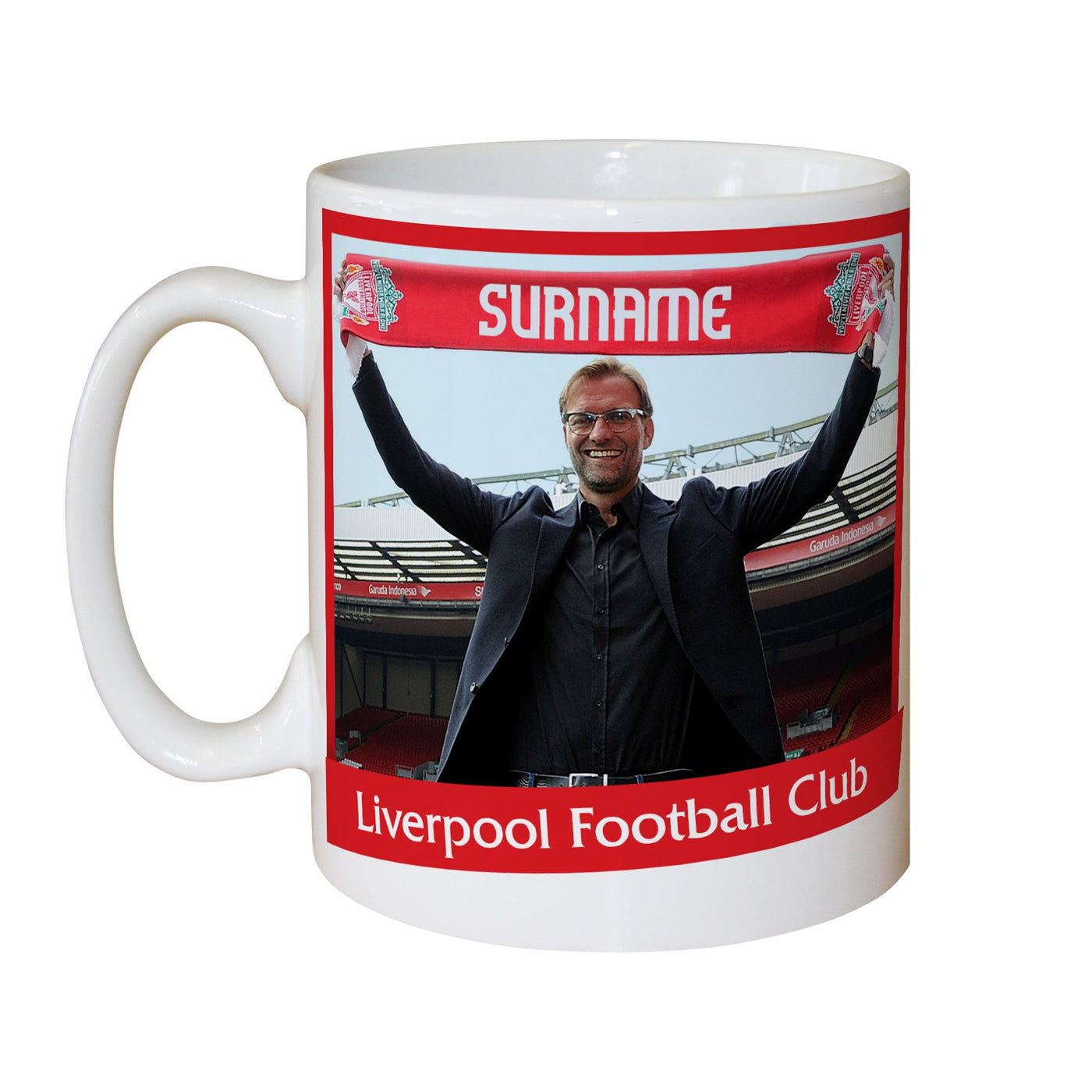 Liverpool FC Manager Ceramic Mug - Shop Personalised Gifts