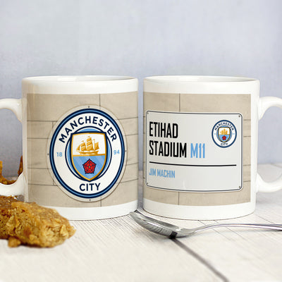 Manchester City FC Street Sign Ceramic Mug