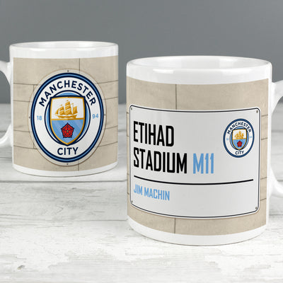 Manchester City FC Street Sign Ceramic Mug