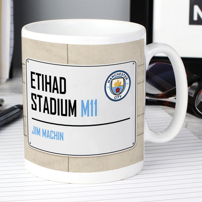 Manchester City FC Street Sign Ceramic Mug