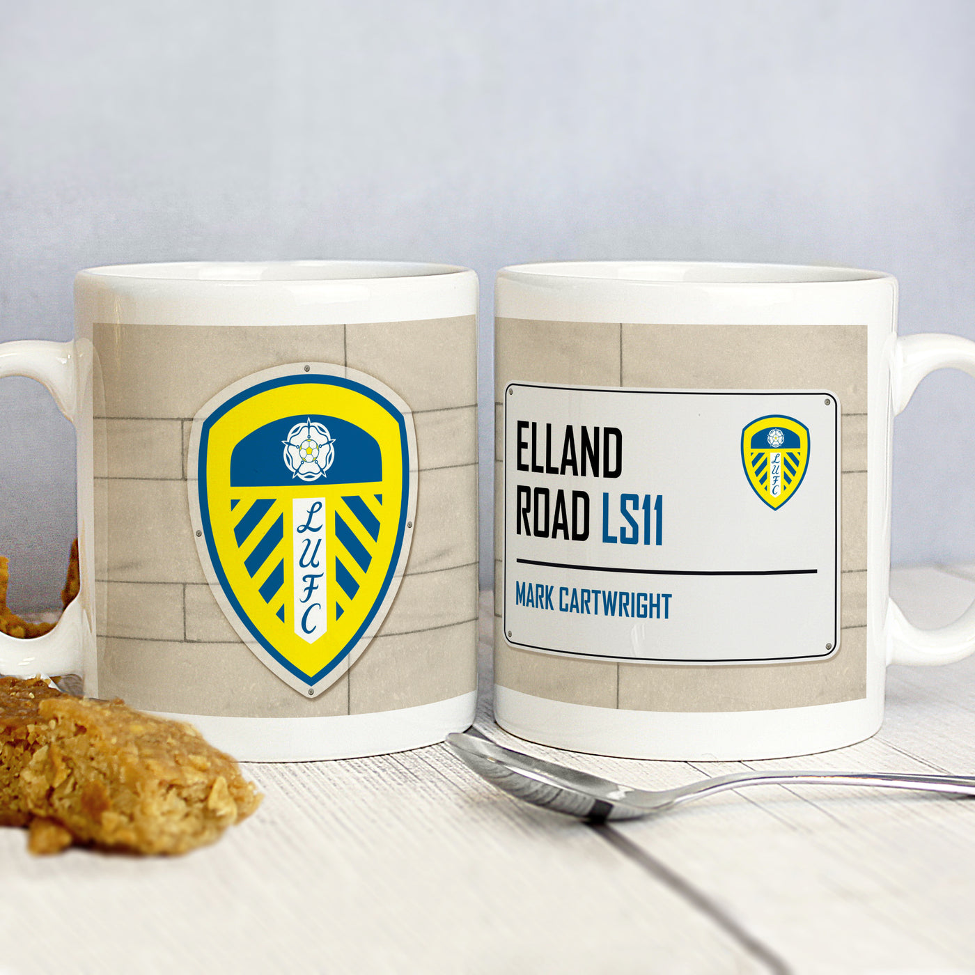 Leeds United FC Street Sign Ceramic Mug