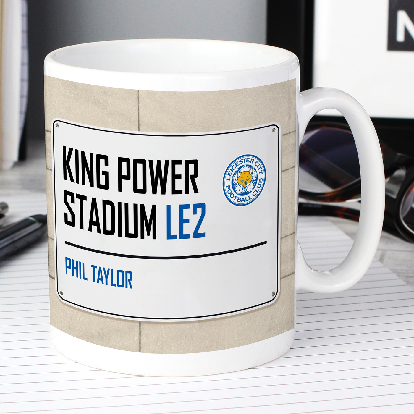 Leicester City FC Street Sign Ceramic Mug