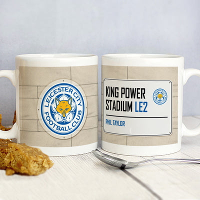 Leicester City FC Street Sign Ceramic Mug