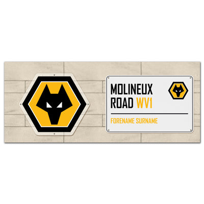 Wolves FC Street Sign Ceramic Mug