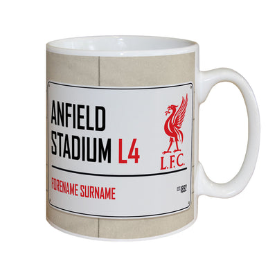 Liverpool FC Street Sign Ceramic Mug