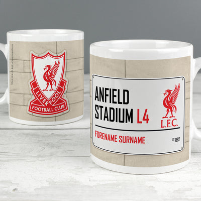 Liverpool FC Street Sign Ceramic Mug