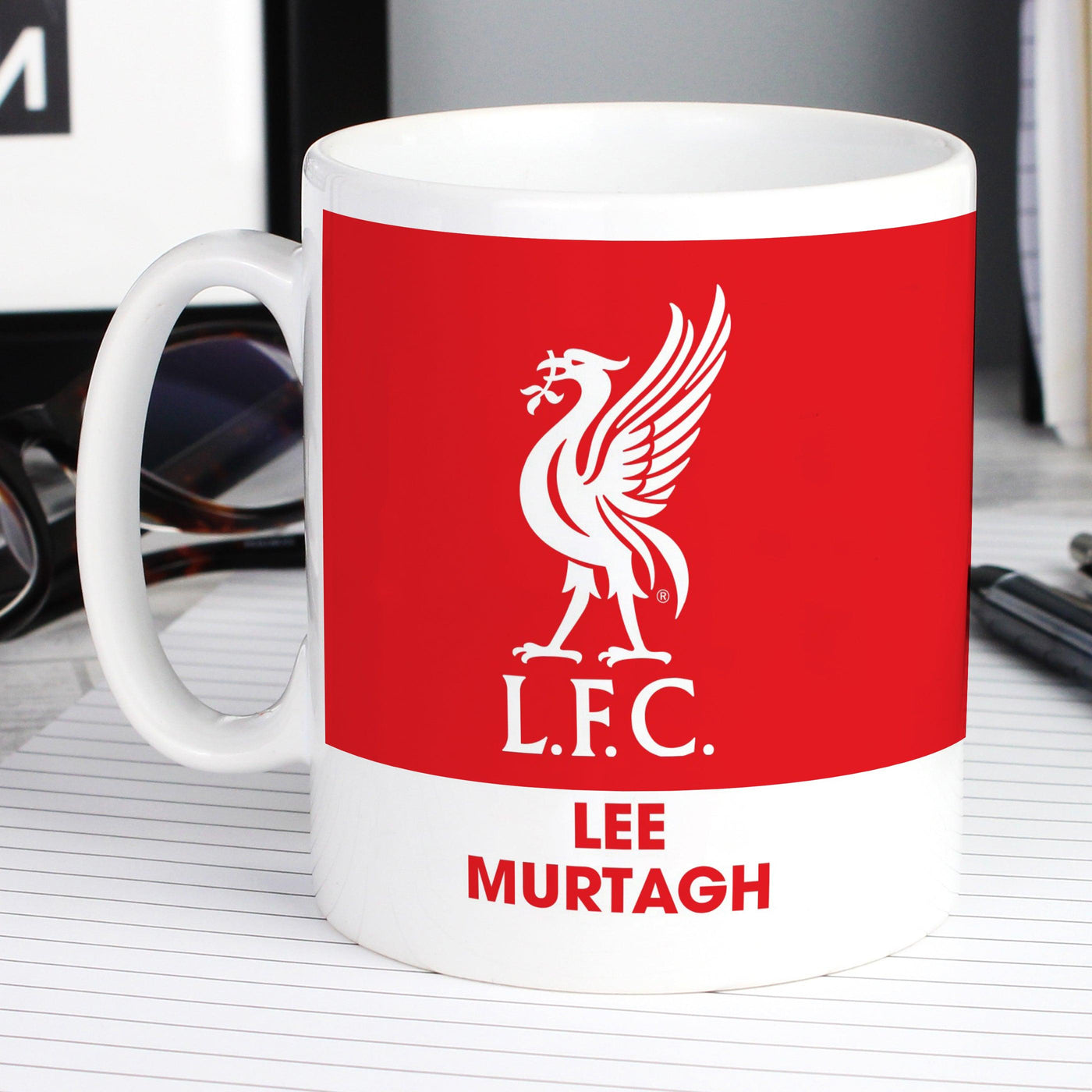 Liverpool FC Bold Crest Mug - Shop Personalised Gifts