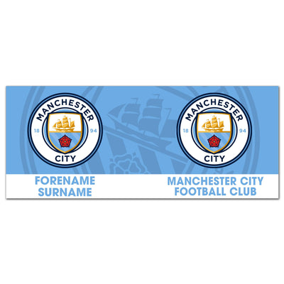 Manchester City FC Bold Crest Mug - Shop Personalised Gifts